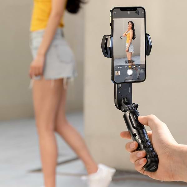 Фото - Стедікам RTAKO Q09 Mini Electric  Gimbal Stabilizer with AR Detach Black (6975068272314)