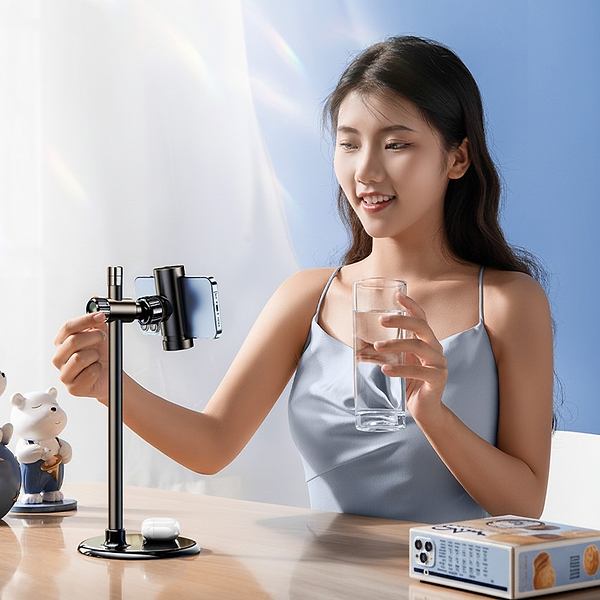 Фото - Підставка для мобільного пристрою RTAKO XGZB-01 Multi-Function Adjustable Phone stand with round Base (6975523000292)