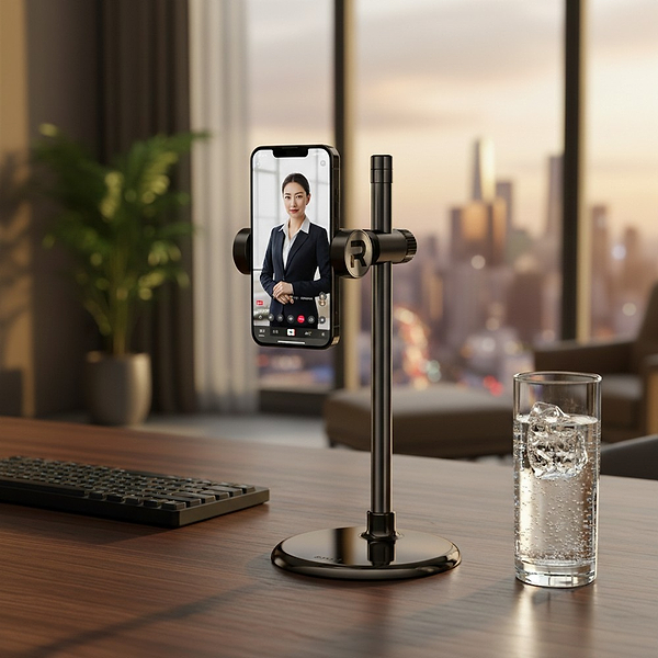 Фото - Підставка для мобільного пристрою RTAKO XGZB-01 Multi-Function Adjustable Phone stand with round Base (6975523000292)
