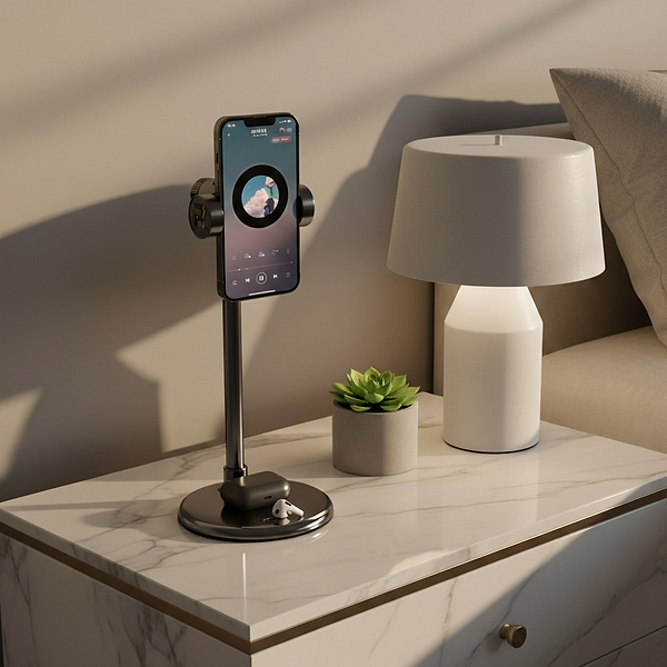 Фото - Підставка для мобільного пристрою RTAKO XGZB-01 Multi-Function Adjustable Phone stand with round Base (6975523000292)