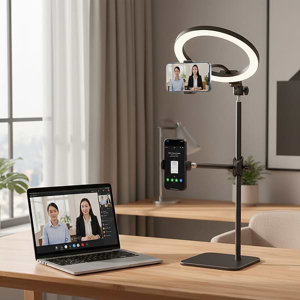 Фото - Набор для блогера RTAKO ZJ-FP02 QUADRANGULAR BAS E OVERHEAD BRACKET (6975523007277)