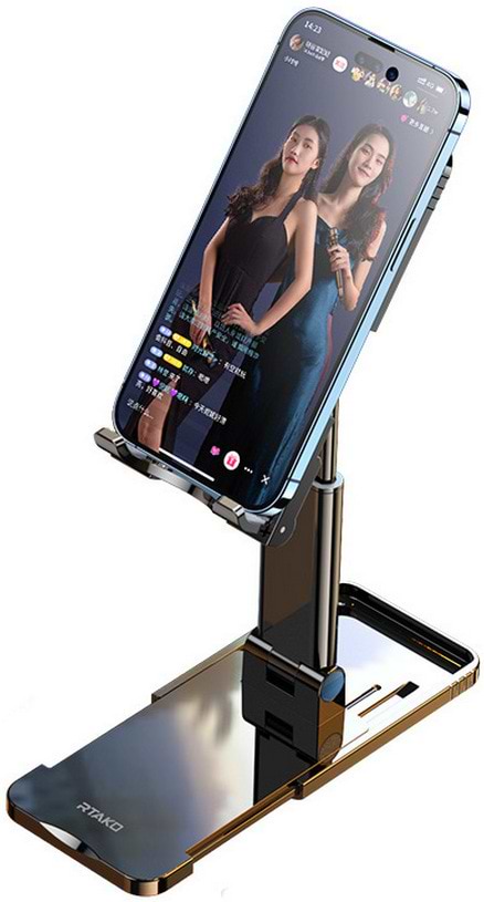 Підставка для мобільного пристрою RTAKO TC01A Black (6975523009431)