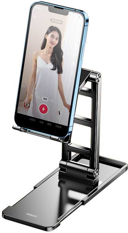 Підставка для мобільного пристрою RTAKO TC06 Black (6975523009455) - Фото 1