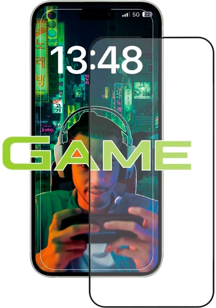 Защитное стекло для смартфона Anank 2.5D Anti-Fingerprint Glass for iPhone 17 Pro (6975593907149)