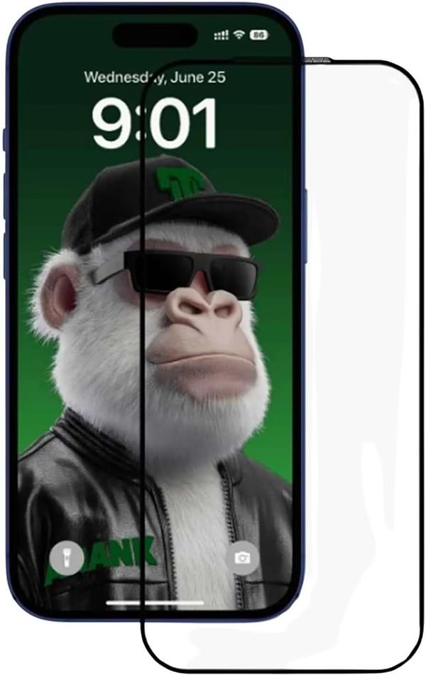 Фото - Защитное стекло для смартфона Anank 2.5D Corning 10X Reinforced Glass for iPhone 17 Pro (6975593907163)