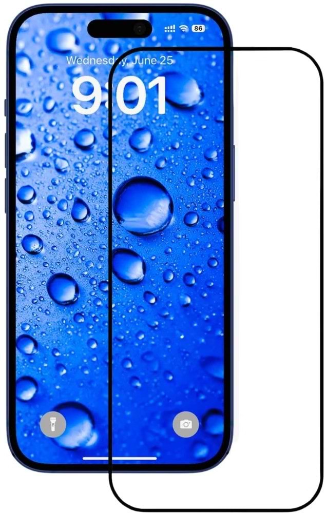 Захисне скло для смартфону Anank 2.5D HD 5X Reinforced (1 pcs)/2.5D HD Curved Clear (1 pcs) Glass with installation box for iPhone 17 (6975593907712)