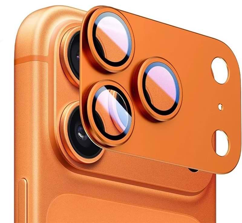 Защитное стекло для смартфона Anank All-in-One Camera Guard Cosmic Orange for iPhone 17 Pro (6975593907996)
