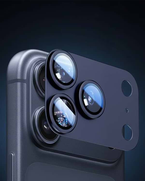 Фото - Защитное стекло для смартфона Anank All-in-One Camera Guard Deep Blue for iPhone 17 Pro (6975593908009)