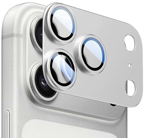 Фото - Защитное стекло для смартфона Anank All-in-One Camera Guard Silver for iPhone 17 Pro (6975593908016)