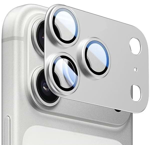 Фото - Защитное стекло для смартфона Anank All-in-One Camera Guard Silver for iPhone 17 Pro Max (6975593908047)
