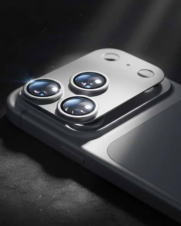 Фото - Защитное стекло для смартфона Anank All-in-One Camera Guard Silver for iPhone 17 Pro Max (6975593908047)