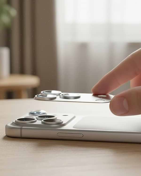 Фото - Защитное стекло для смартфона Anank All-in-One Camera Guard Silver for iPhone 17 Pro Max (6975593908047)