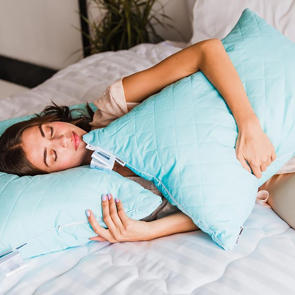 Фото - Подушка стандартна MirSon вовняна 1214 Valentino Premium Середня 40х60 см (2200001517295)