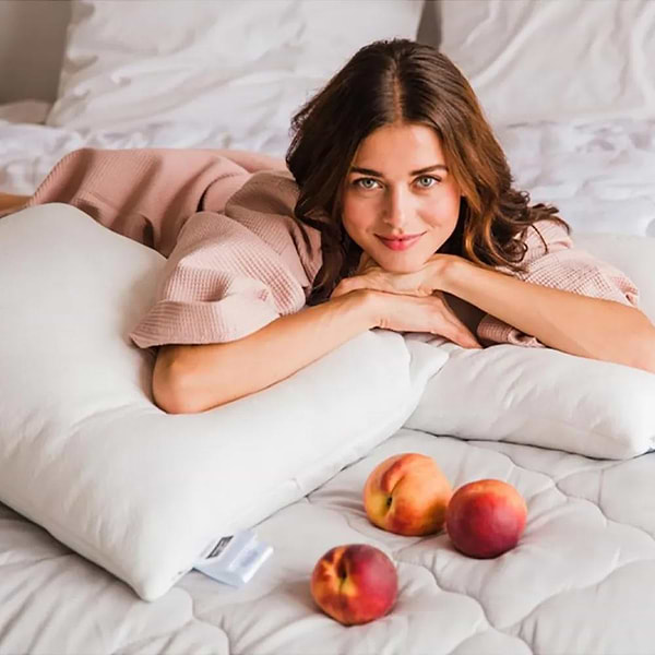 Фото - Подушка стандартна MirSon антиалергенна №761 Julia Eco-soft середня 60х60 см (2200001485969)