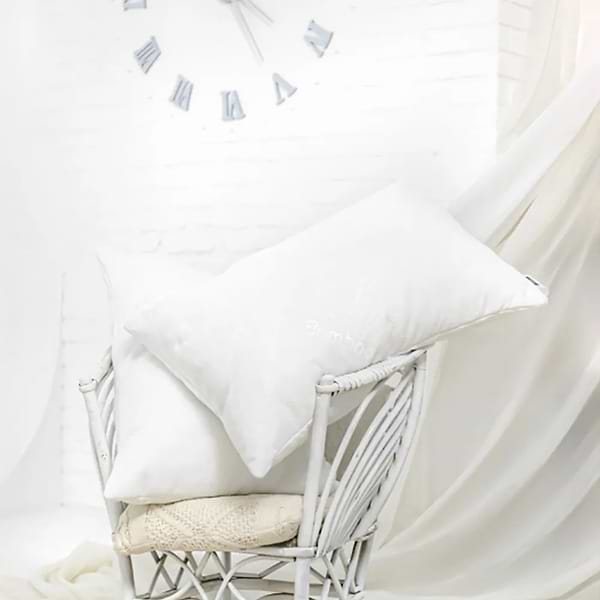 Фото - Подушка стандартная MirSon №804 Julia EcoSilk Hand made 50х70 см (2200003037210)