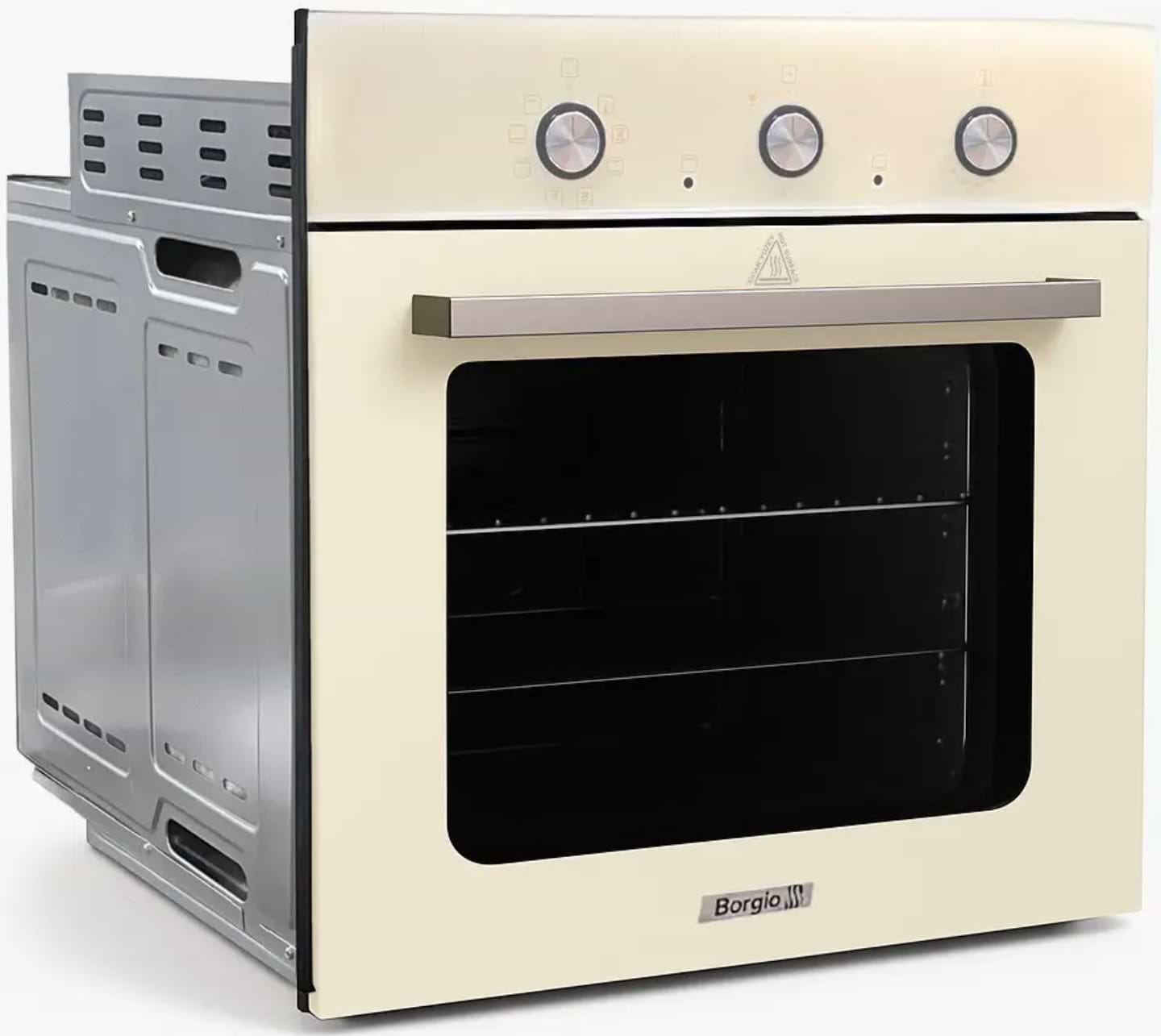 Духовой шкаф Borgio OFT 208.02 Ivory Glass - Фото 1