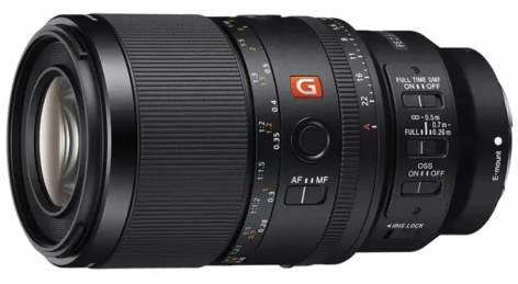 Об'єктив до фотокамери Sony 100mm f/2.8 Macro GM для NEX FF (SEL100M28GM.SYX)