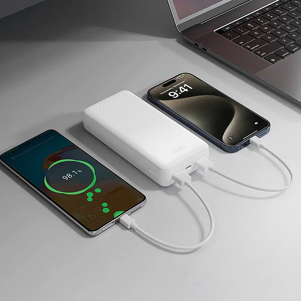 Фото - Батарея мобильная XO PB313 20000mAh 10W White (PB313.white)