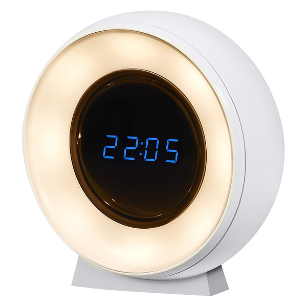Фото - Ночник Osram NIGHTLUX CLOCK 3000/4000/6500К White (4099854530838)
