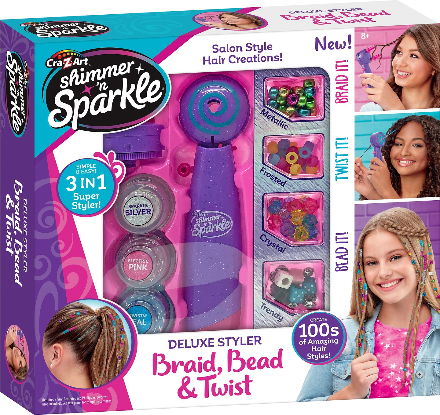 Набор для волос Cra-Z-Art стайлер для создания причесок (65576CRA)