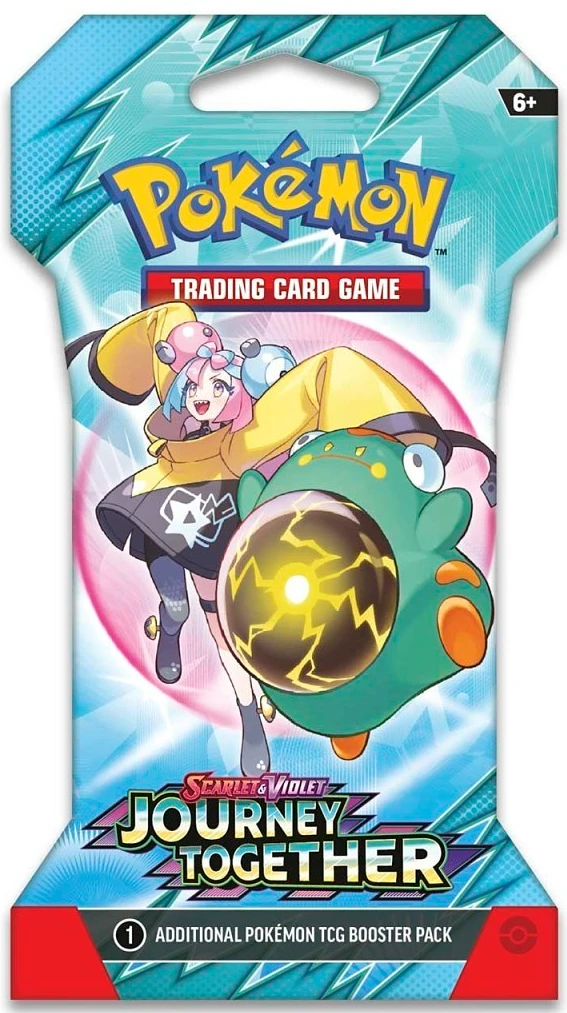 Настільна гра (5-7 років) Pokemon Journey Together Sleeved Booster (196214108264)