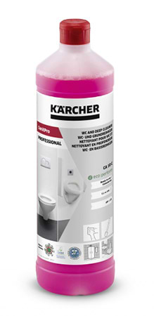 Засіб для миття у ванній кімнаті Karcher для очищення санітарних приміщень SanitPro CA 10 C 1 л (6.295-677.0)