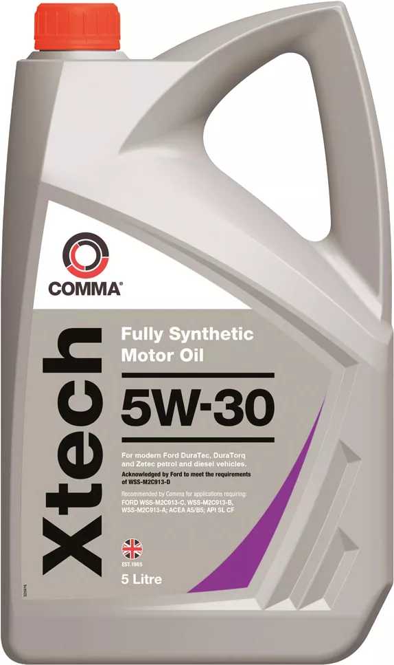 Масло для авто COMMA XTECH 5W-30 5л (XTC5L)