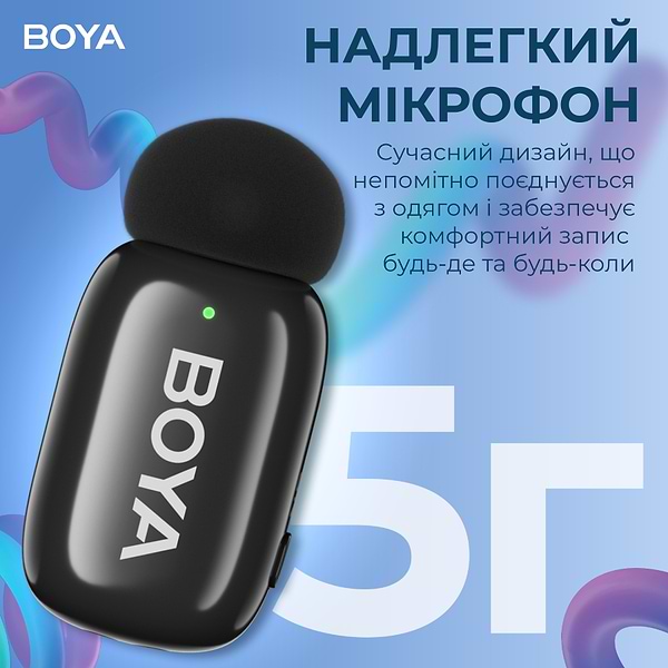 Фото - Микрофон для смартфона Boya mini-16 Lightning Black