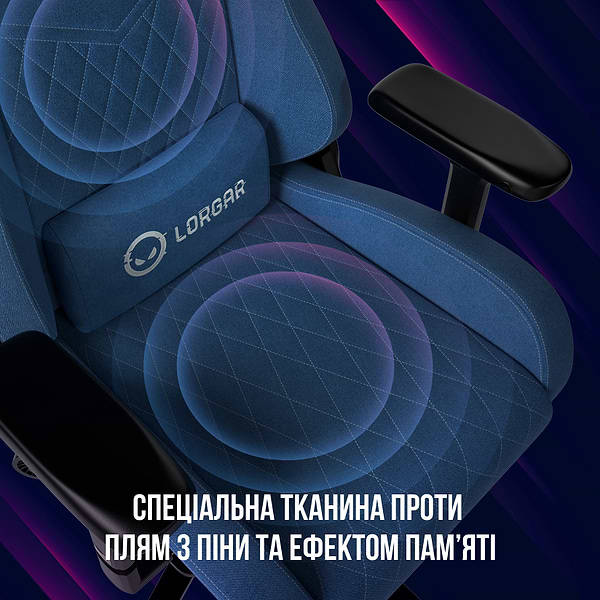 Фото - Кресло для геймеров Lorgar Ace 422 Blue (LRG-CHR422BL)