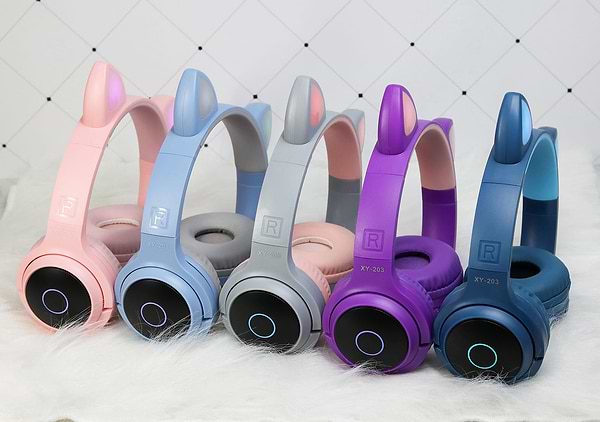 Фото - Наушники накладные беспроводные Ailink Cat Ears (AI-CatEars_bl)
