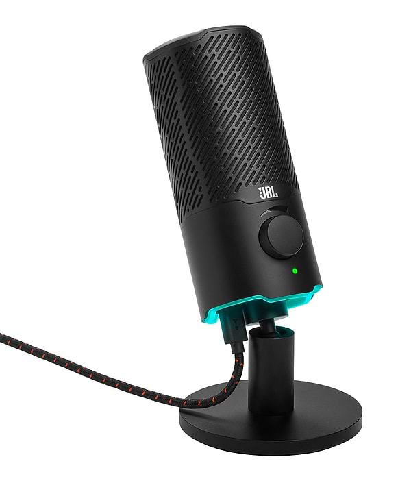 Фото - Мікрофон до комп'ютера JBL Quantu Stream Black (JBLQSTREAMBLK)