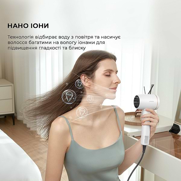 Фото - Фен JIMMY F7 White