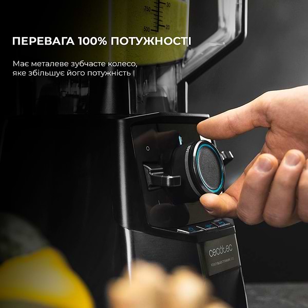 Фото - Блендер стаціонарний Cecotec Power Titanium 2000 Pro Black