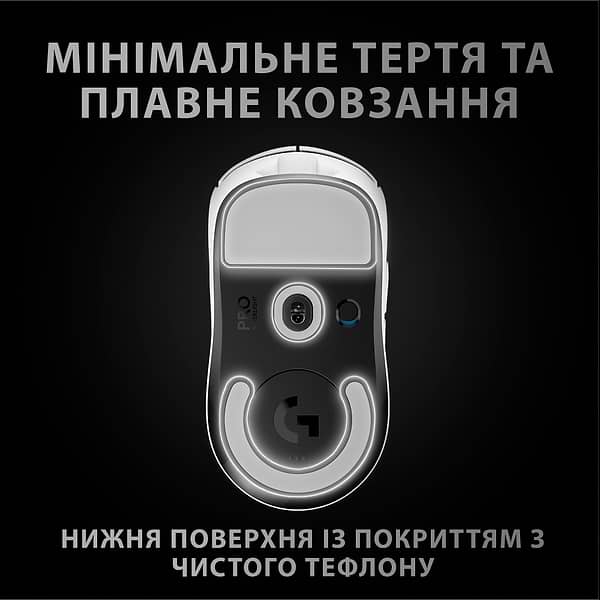 Фото - Мышь беспроводная игровая Logitech G Pro X Superlight White (910-005942)
