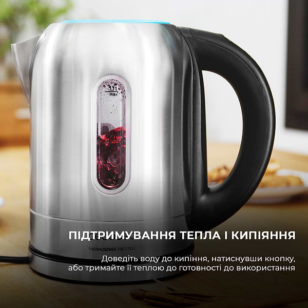 Фото - Електричний чайник Cecotec ThermoSense 290 Steel