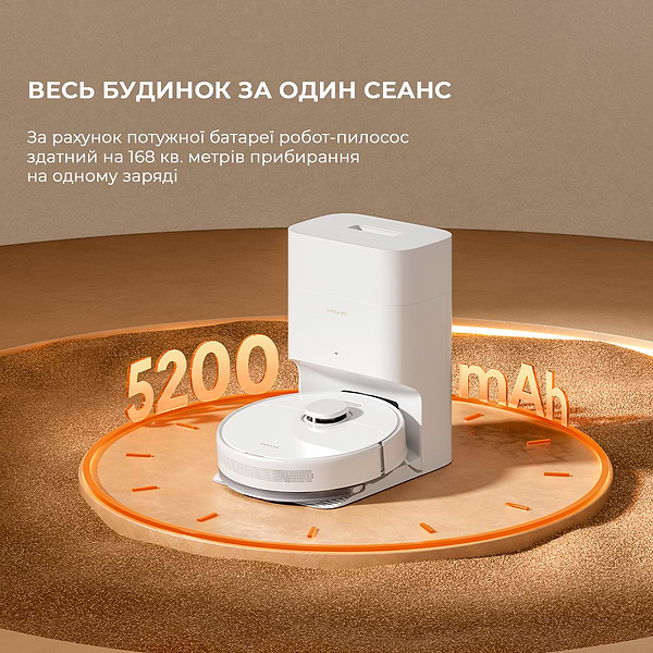 Фото - Робот-пылесос моющий Dreame D10 Plus Gen 2 White (RLD32GD)