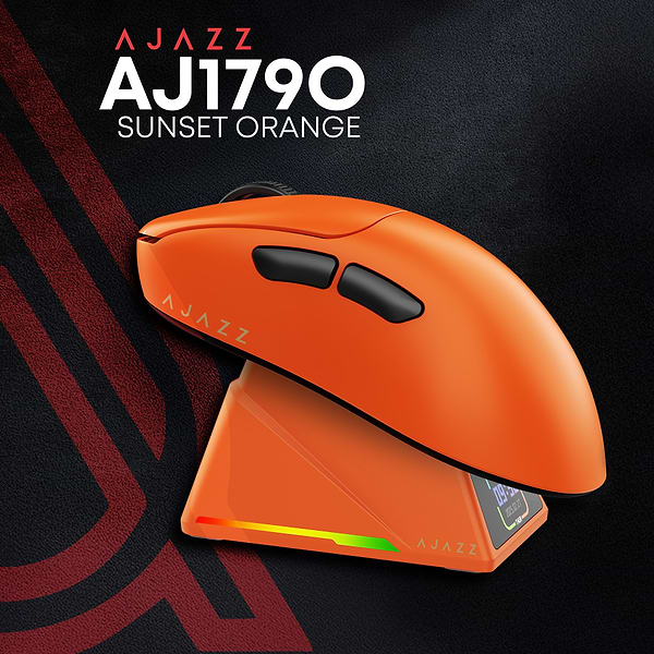 Фото - Миша бездротова ігрова Ajazz AJ179APEX Orange (AJM179-A-O)
