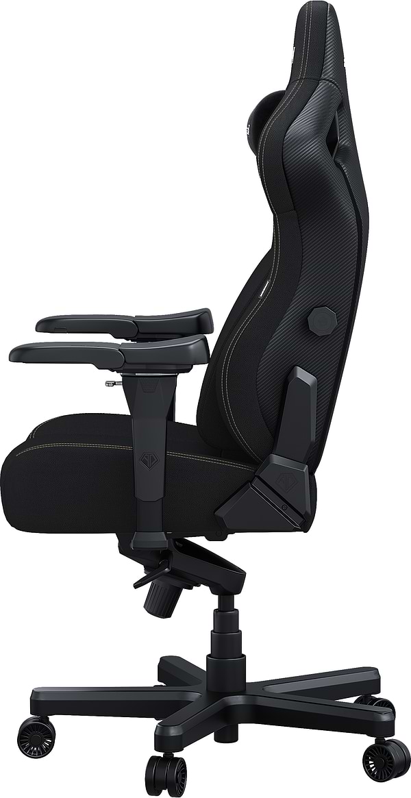 Фото - Кресло для геймеров Anda Seat Kaiser 4 Size XL Black Linen Fabric (AD12YDDC-XLL-20-B-CF)