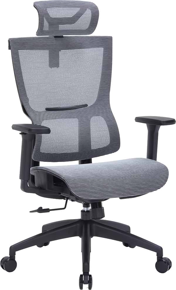 Фото - Крісло офісне OfficePro Elegant (OC660-B-DG-DG) Black/Dark Gray