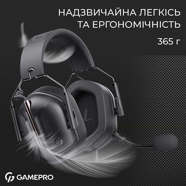 Фото - Гарнитура проводная игровая GamePro Genesis Hunter (HS1350B)