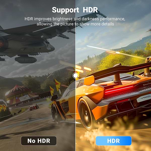 Фото - Кабель UGREEN DP125 DisplayPort to HDMI 2.0 4K@30Hz 3m Black (35843)