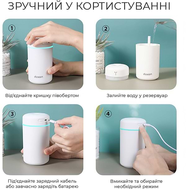 Фото - Увлажнитель воздуха Dyxon MEGAHUMI 420 White (DXNZVMGHMI420W)