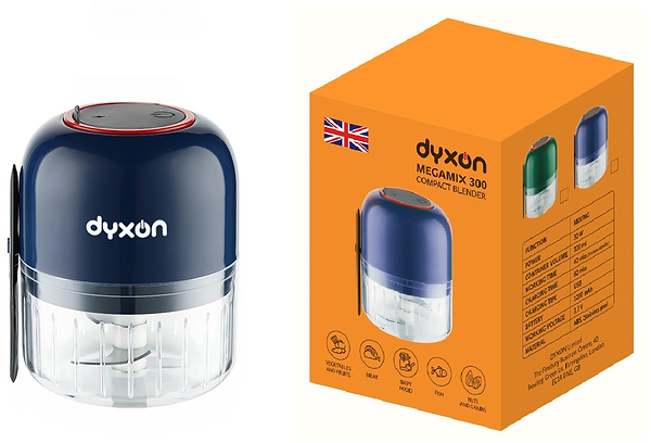 Фото - Уцінка - Блендер портативний Dyxon MEGAMIX 300 BLUE (DXNBMGMX300BL)