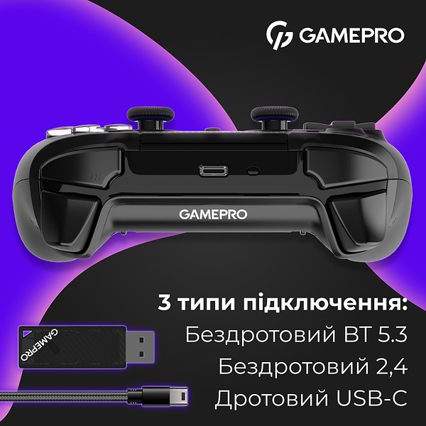 Фото - Геймпад GamePro GPS20BDOC Black