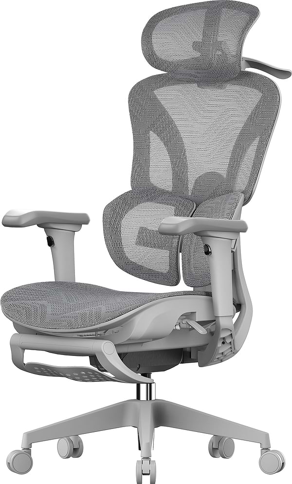 Фото - Крісло офісне OfficePro Elite Grey (OC950G)