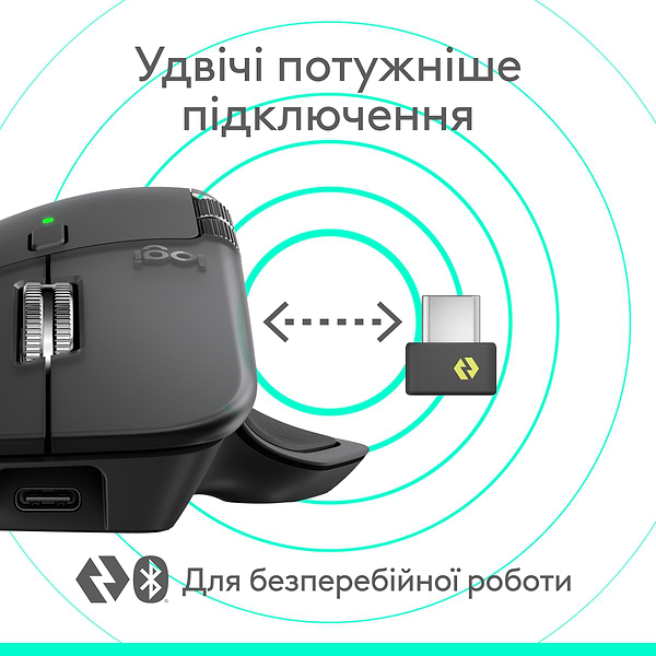 Фото - Мышь беспроводная Logitech MX Master 4 Performance Graphite (910-007562)