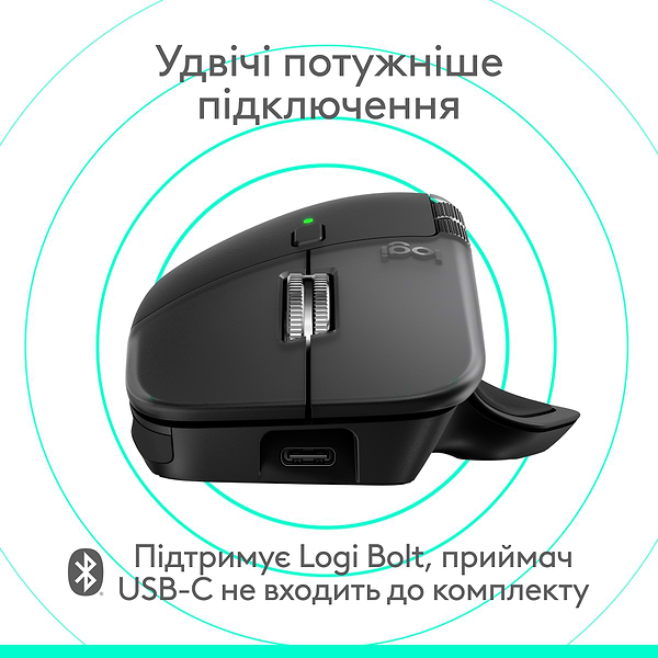 Фото - Мышь беспроводная Logitech MX Master 4 for Mac Performance Space Black (910-007577)