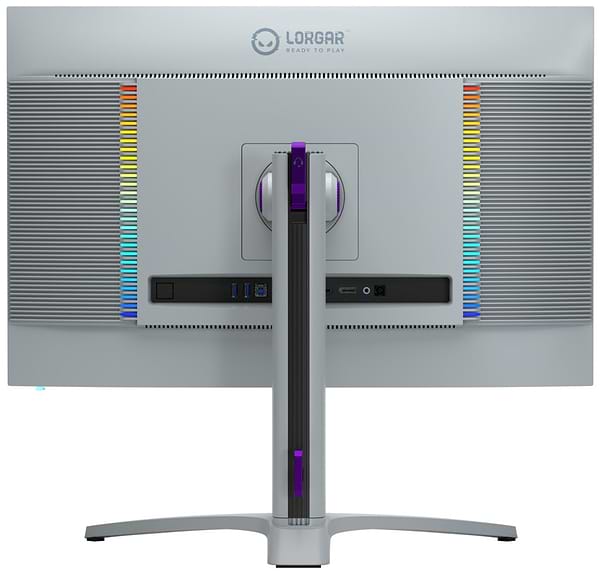 Фото - Монітор ігровий Lorgar 27MP1 UHD MiniLED 1ms IPS 160Hz (LRG-27MP1U160-GY)