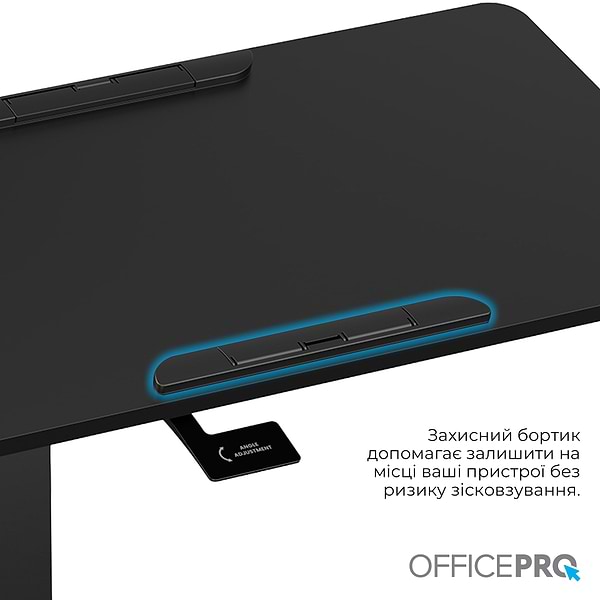 Фото - Стол с электрорегулировкой высоты OfficePro и наклоном столешницы ODM405B Black