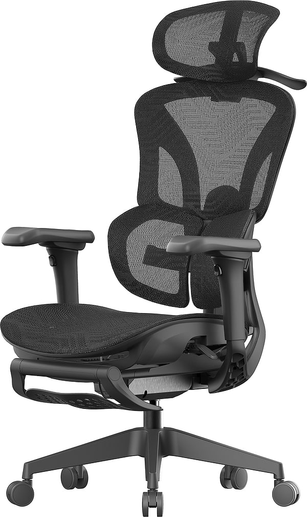 Фото - Кресло офисное OfficePro Elite Black (OC950B)